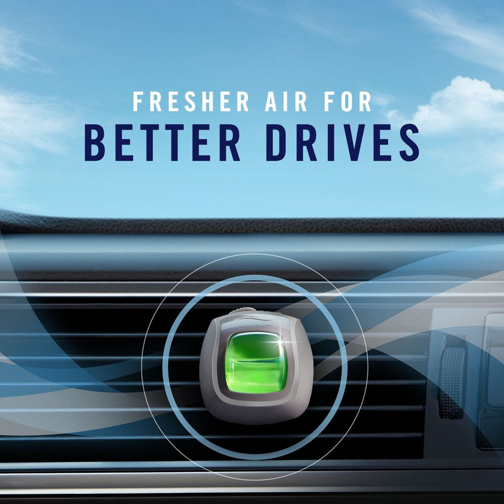 AUTO Air Freshener Vent Clip New Car Scent, 2 Pack .07 Fl Oz Each